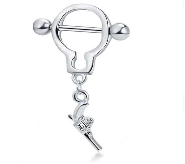 14g gun pendant nipple ring piercing jewellry 161666mm noinfection body jewelry barbells2952953, Silver
14g gun pendant nipple ring piercing jewellry 161666mm noinfection body jewelry barbells2952953, Silver