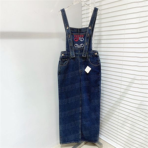 embroidered letter denim strap pants women jumpsuits designer fashion jeans cool girls high street rompers, Blue
embroidered letter denim strap pants women jumpsuits designer fashion jeans cool girls high street rompers, Blue