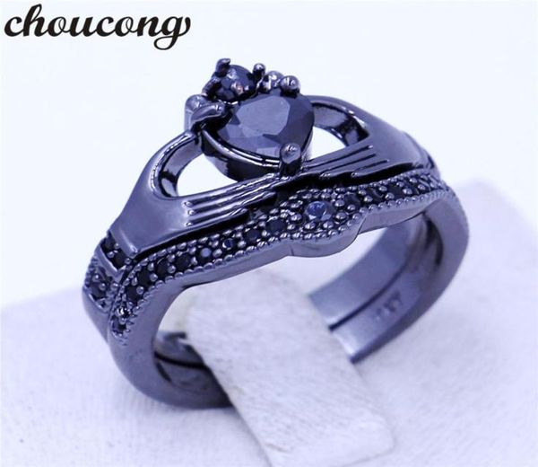 choucong 4 colors birthstone women claddagh ring 5a zircon cz black gold filled wedding band bridal sets ring for women men2649083, Slivery;golden
choucong 4 colors birthstone women claddagh ring 5a zircon cz black gold filled wedding band bridal sets ring for women men2649083, Slivery;golden