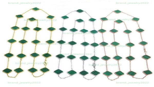 luxury 20 flowers 105cm long choker classic four leaf clover necklace for women fashion natural gemstone necklace designer electro7262262, Golden;silver
luxury 20 flowers 105cm long choker classic four leaf clover necklace for women fashion natural gemstone necklace designer electro7262262, Golden;silver