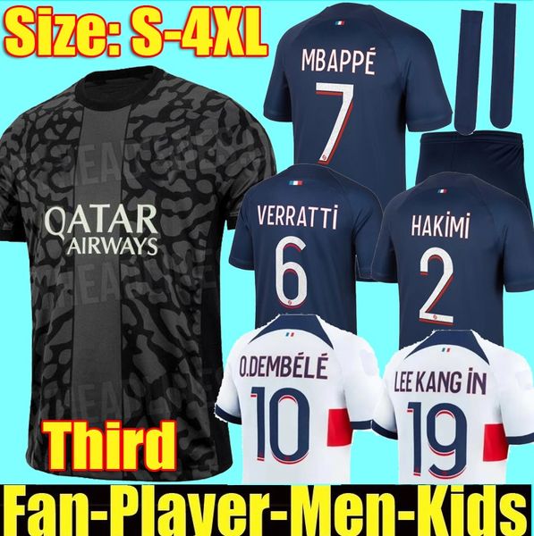 3xl 4xl 23 24 psgs mbappe soccer jerseys 2023 2024 ugarte asension hakimi lee kang in home away fourth maillots de football verratti o.dembe, Black;yellow
3xl 4xl 23 24 psgs mbappe soccer jerseys 2023 2024 ugarte asension hakimi lee kang in home away fourth maillots de football verratti o.dembe, Black;yellow