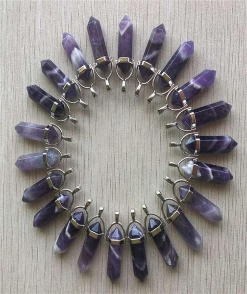 24pcs lot whole fashion natural stripe amethysts charms hexagonal healing reiki point pendants for jewelry making 211014224z1960199, Bronze;silver
24pcs lot whole fashion natural stripe amethysts charms hexagonal healing reiki point pendants for jewelry making 211014224z1960199, Bronze;silver