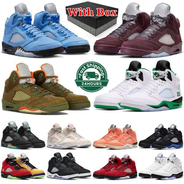 with box 5s jumpman 5 men basketball shoes unc university blue burgundy olive lucky green crimson bliss aqua moonlight mens trainers outdoor
with box 5s jumpman 5 men basketball shoes unc university blue burgundy olive lucky green crimson bliss aqua moonlight mens trainers outdoor