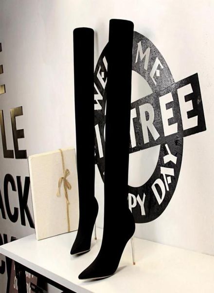 boots 2021 women sock over the knee high 105cm heels stiletto extreme thigh winter autumn soft stretch shoes18147363, Black
boots 2021 women sock over the knee high 105cm heels stiletto extreme thigh winter autumn soft stretch shoes18147363, Black