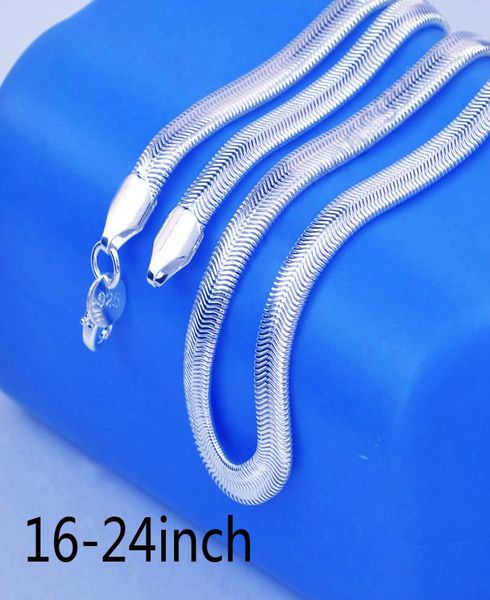 kasanier 6mm wide16-24inch nice 925 silver soft smooth men/women fashion chain necklace with lobster clasps set heavy jewelry8028628
kasanier 6mm wide16-24inch nice 925 silver soft smooth men/women fashion chain necklace with lobster clasps set heavy jewelry8028628