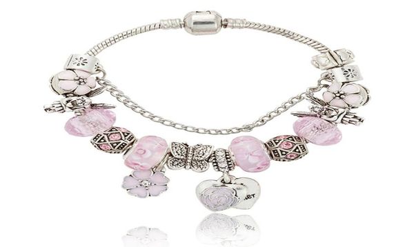 pink sakura love heart pendant charms bracelet for 925 silver 3mm chain charm bracelets for women with original logo3613151, Golden;silver
pink sakura love heart pendant charms bracelet for 925 silver 3mm chain charm bracelets for women with original logo3613151, Golden;silver