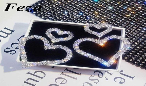 stud fezawedding jewelry double heart earrings small big for women shinning rhinestone femme bijoux cute gifts11119132, Golden;silver
stud fezawedding jewelry double heart earrings small big for women shinning rhinestone femme bijoux cute gifts11119132, Golden;silver