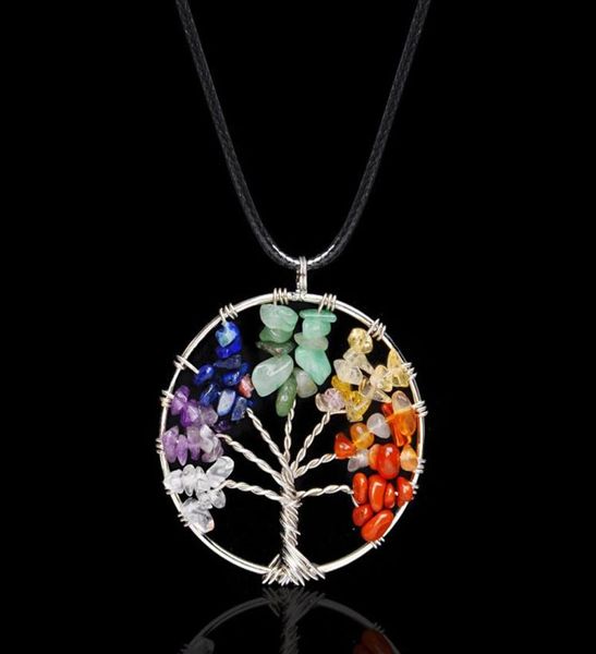 7 chakra quartz natural stone tree of life pendulum pendant necklace for women healing crystal necklaces pendants reiki jewelry5321610, Silver
7 chakra quartz natural stone tree of life pendulum pendant necklace for women healing crystal necklaces pendants reiki jewelry5321610, Silver