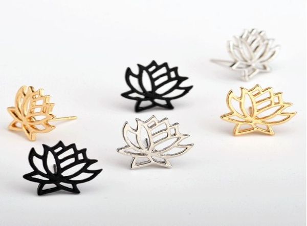 boutique women lotus stud earrings flower ear studs stainless steel jewelry gold silver black9424714, Golden;silver
boutique women lotus stud earrings flower ear studs stainless steel jewelry gold silver black9424714, Golden;silver