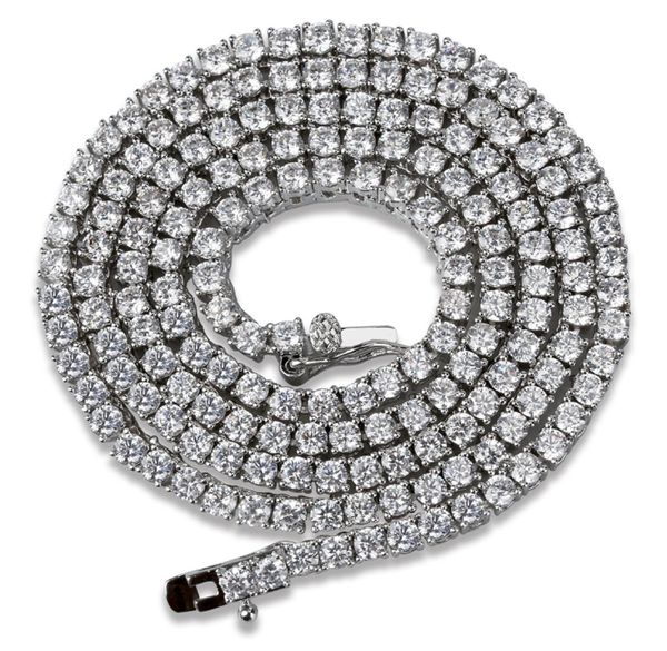 hip hop gold chain 1 row round cut tennis necklace mens punk iced out rhinestone chain necklace micro inlaid cubic zircon choker1991912, Silver
hip hop gold chain 1 row round cut tennis necklace mens punk iced out rhinestone chain necklace micro inlaid cubic zircon choker1991912, Silver