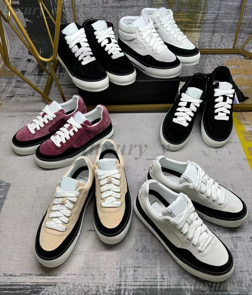 designer casual shoes women suede calf leather sneakers petwork mesh panda shoes solid color lace-up outdoor sport shoes with box, Black
designer casual shoes women suede calf leather sneakers petwork mesh panda shoes solid color lace-up outdoor sport shoes with box, Black