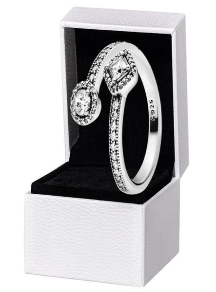 square and round cz diamond open ring sterling silver women wedding jewelry for girlfriend gift rings with original box8617409, Slivery;golden
square and round cz diamond open ring sterling silver women wedding jewelry for girlfriend gift rings with original box8617409, Slivery;golden