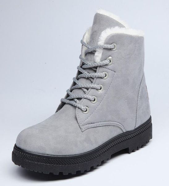 classic suede winter ankle botas mujer warm fur plush insole snow boots2959624, Black
classic suede winter ankle botas mujer warm fur plush insole snow boots2959624, Black