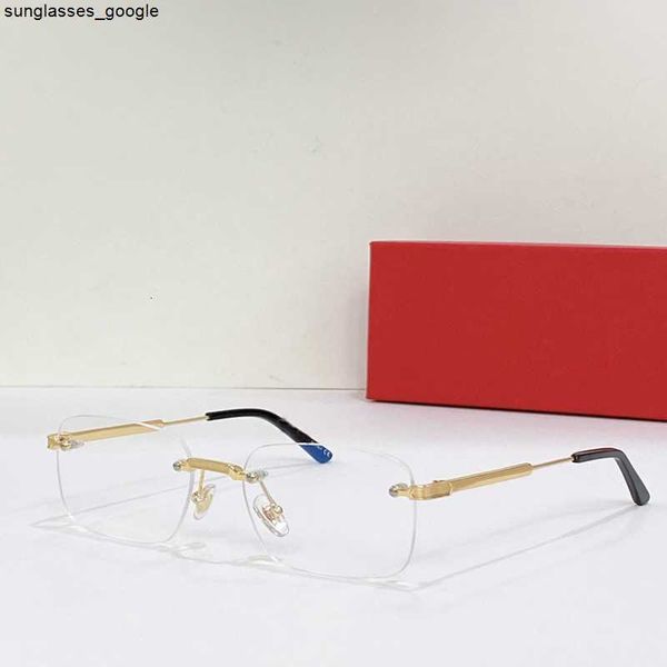 fashion carti luxury cool sunglasses designer eyewear frames business casual mens prescription silver rimless rectangle optical frame gun bl, White;black
fashion carti luxury cool sunglasses designer eyewear frames business casual mens prescription silver rimless rectangle optical frame gun bl, White;black