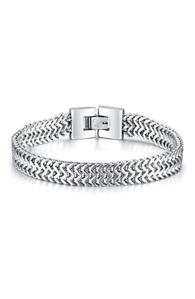 link chain bali foxtail bracelet stainless steel silver color for men double links brazalete 83inch 77inch husbands gifts3191312, Black
link chain bali foxtail bracelet stainless steel silver color for men double links brazalete 83inch 77inch husbands gifts3191312, Black