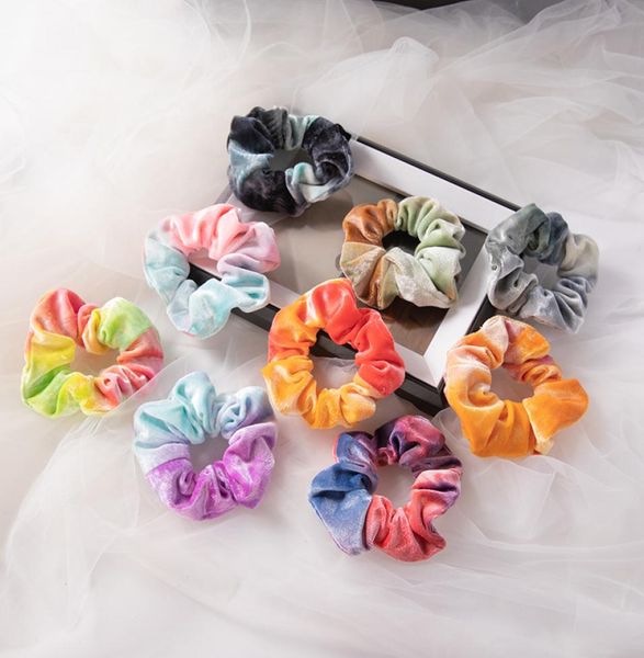 women elastic headropes rainbow soft velvet scrunchies tiedye hairring rubber band rope hair accessories 9 colors6585851, Slivery;white
women elastic headropes rainbow soft velvet scrunchies tiedye hairring rubber band rope hair accessories 9 colors6585851, Slivery;white