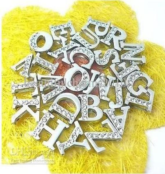 130pcslot 8mm az half rhinestones slide letters diy alloy charms fit for 8mm leather bracelet phone strips3057230, Bronze;silver
130pcslot 8mm az half rhinestones slide letters diy alloy charms fit for 8mm leather bracelet phone strips3057230, Bronze;silver