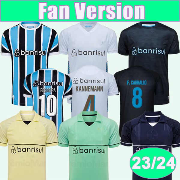 23 24 gremio ferreira pepe mens soccer jerseys geromel suarez kannemann f.cristaldo home away 3rd training wear goalkeeper football shirts u, Black;yellow
23 24 gremio ferreira pepe mens soccer jerseys geromel suarez kannemann f.cristaldo home away 3rd training wear goalkeeper football shirts u, Black;yellow