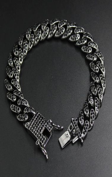 gun metal black color 135mm iced out rhinestone curb cuban chain bracelet hip hop rapper bracelets for men women gifts jewelry7902079
gun metal black color 135mm iced out rhinestone curb cuban chain bracelet hip hop rapper bracelets for men women gifts jewelry7902079