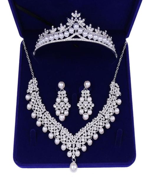 crystal pearl bridal jewelry sets wedding crown necklace with earrings bride hair ornament choker for women accessories 2203309507295, Slivery;golden
crystal pearl bridal jewelry sets wedding crown necklace with earrings bride hair ornament choker for women accessories 2203309507295, Slivery;golden
