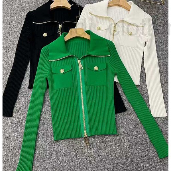 women's knits & tees designer men's knitted zipper lapel short long sleeved thin cardigan women's temperament shows coat new, White
women's knits & tees designer men's knitted zipper lapel short long sleeved thin cardigan women's temperament shows coat new, White