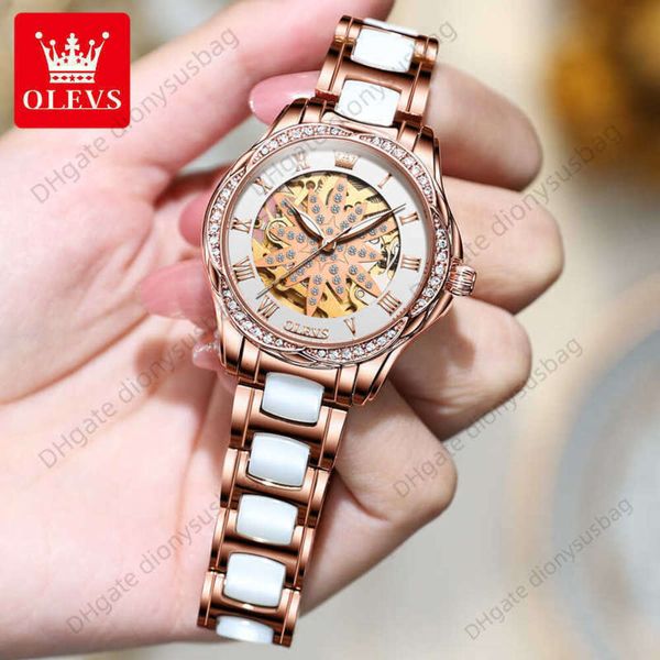 luxury designer watches new brand watch hollow out automatic mechanical live broadcast women's, Slivery;black
luxury designer watches new brand watch hollow out automatic mechanical live broadcast women's, Slivery;black