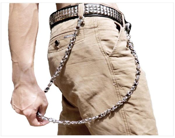 men pant waist keychains vintage skull metal hip hop skeleton punk skeleton pants cool chains trousers jeans biker wallet key ring6216221, Silver
men pant waist keychains vintage skull metal hip hop skeleton punk skeleton pants cool chains trousers jeans biker wallet key ring6216221, Silver