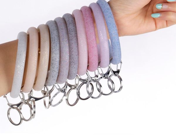 silicone wrist key ring fashion glitter bracelet sports keychain bracelets bangle round key rings large o cute keyring jewelry gga3259742, Red;brown
silicone wrist key ring fashion glitter bracelet sports keychain bracelets bangle round key rings large o cute keyring jewelry gga3259742, Red;brown