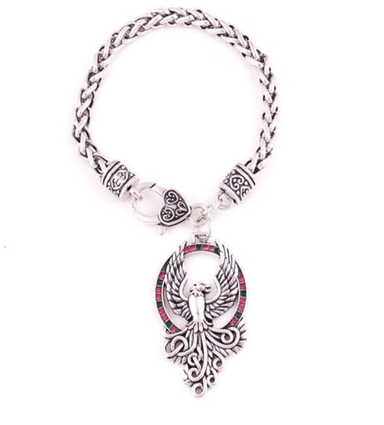 phoenix rising charm pendant silver majestic solar fire bird amulet wheat link chain bracelet jewelry drop 2373357, Golden;silver
phoenix rising charm pendant silver majestic solar fire bird amulet wheat link chain bracelet jewelry drop 2373357, Golden;silver