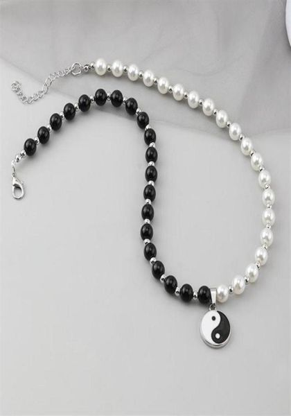 chokers round pearl beads yin yang taichi pendant stainless steel chain necklace couple jewelry women mens242f89734446699689, Golden;silver
chokers round pearl beads yin yang taichi pendant stainless steel chain necklace couple jewelry women mens242f89734446699689, Golden;silver