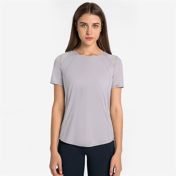 l156 mesh stitching ice-feel breathable yoga women back open hole fitness clothes short sleeve quick-drying lightweight sport269z
l156 mesh stitching ice-feel breathable yoga women back open hole fitness clothes short sleeve quick-drying lightweight sport269z
