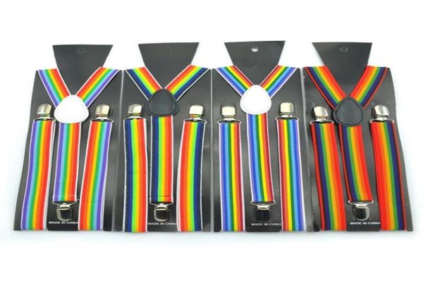 clipon suspenders elastic suspender seven color rainbow stripe pattern elastic yback suspenders braces for boysgirls6443690, Black;white
clipon suspenders elastic suspender seven color rainbow stripe pattern elastic yback suspenders braces for boysgirls6443690, Black;white