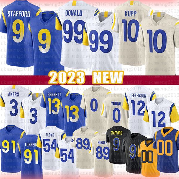 9 matthew stafford 99 aaron donald football jersey los angeleses rams cooper kupp cam akers stetson bennett byron young van jefferson kobie, Black;red
9 matthew stafford 99 aaron donald football jersey los angeleses rams cooper kupp cam akers stetson bennett byron young van jefferson kobie, Black;red