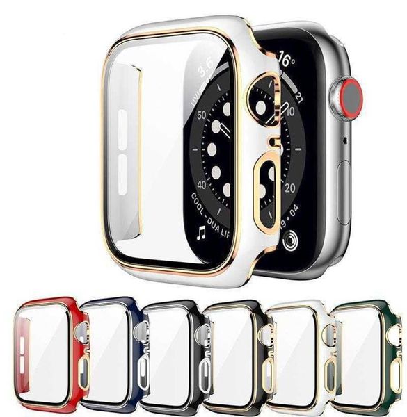 tempered glass with pc cover watch band for watch 7 6 se 45 mm 41mm 44mm 40mm 42mm 38mm allaround screen protector case for3348107, Black;brown
tempered glass with pc cover watch band for watch 7 6 se 45 mm 41mm 44mm 40mm 42mm 38mm allaround screen protector case for3348107, Black;brown
