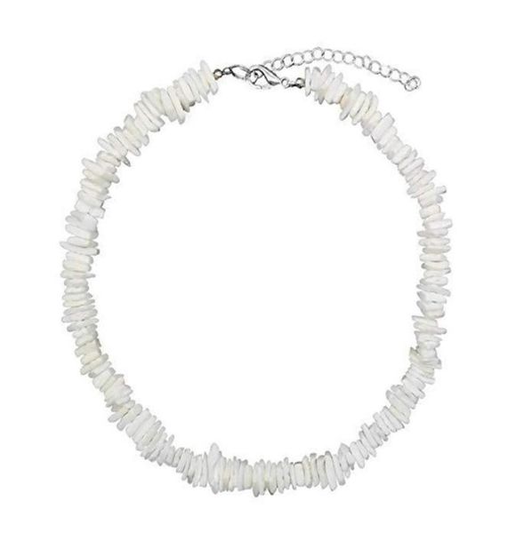 chokers 2022 bohemian natural puka shell white color irregular chip choker necklace for women men collares de moda kolye1497436, Golden;silver
chokers 2022 bohemian natural puka shell white color irregular chip choker necklace for women men collares de moda kolye1497436, Golden;silver