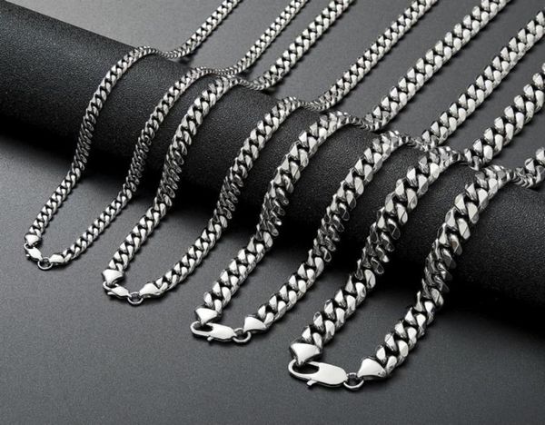 stainless steel cuban link chain necklace silver mens necklaces hip hop jewelry 6 8 10 12mm268u4627360
stainless steel cuban link chain necklace silver mens necklaces hip hop jewelry 6 8 10 12mm268u4627360