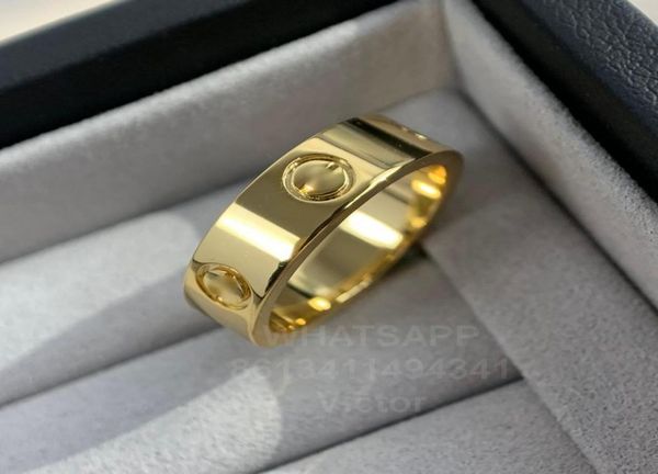 love ring 55mm v gold 18k material will never fade wedding ring luxury brand official reproductions with box 5 a couple rings hig5789421, Silver
love ring 55mm v gold 18k material will never fade wedding ring luxury brand official reproductions with box 5 a couple rings hig5789421, Silver