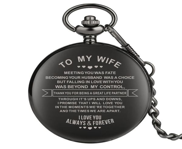to my wife design engraving custom retro quartz pocket watch anniversary couples gifts arabic numerals display pendant clock5703376, Slivery;golden
to my wife design engraving custom retro quartz pocket watch anniversary couples gifts arabic numerals display pendant clock5703376, Slivery;golden