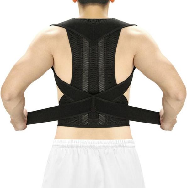 adjustable back posture corrector support shoulder lumbar brace supports corset backs belt for men women trainer slouching 6286087, Black;blue
adjustable back posture corrector support shoulder lumbar brace supports corset backs belt for men women trainer slouching 6286087, Black;blue