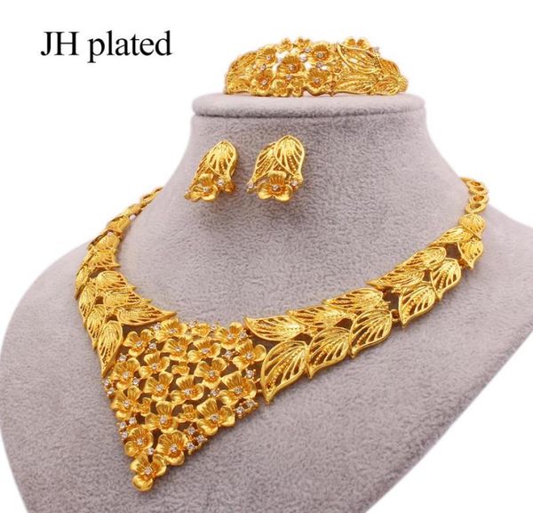 earrings necklace jewelry sets dubai 24k gold color african wedding bridal gifts for women bracelet ring set jewellery collares2031619, Silver
earrings necklace jewelry sets dubai 24k gold color african wedding bridal gifts for women bracelet ring set jewellery collares2031619, Silver