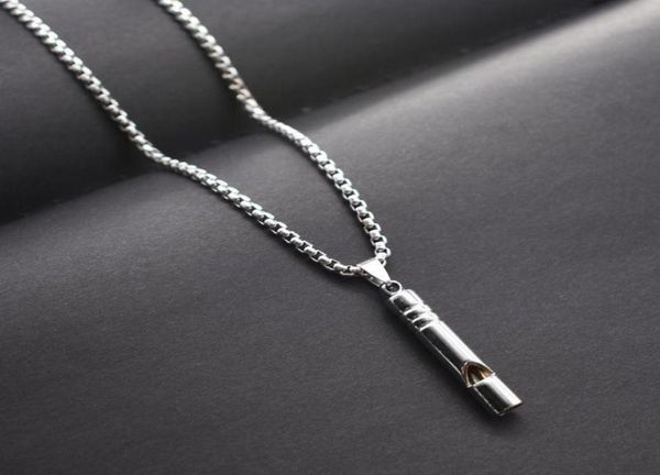 pendant necklaces whistle necklace hiphop personality trendy men039s simple cool flute can blow creative metal chain3505770, Silver
pendant necklaces whistle necklace hiphop personality trendy men039s simple cool flute can blow creative metal chain3505770, Silver