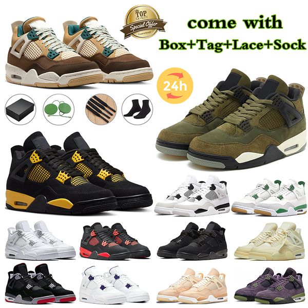 jumpman 4 basketball shoes thunder 4s mens women sneakers black cat sail pine green medium olive cacao wow lightning bred trainers sports
jumpman 4 basketball shoes thunder 4s mens women sneakers black cat sail pine green medium olive cacao wow lightning bred trainers sports