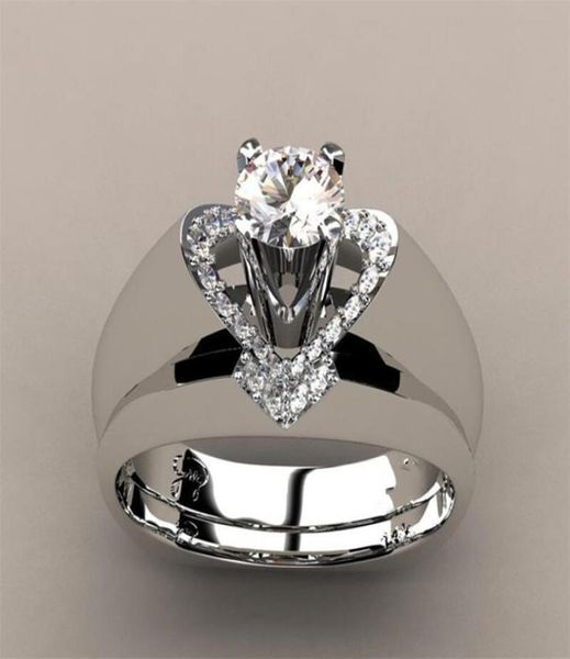 us size 412 sell drop luxury jewelry 925 sterling silver couple rings pave cz heart women wedding bridal ring for lo9010325, Slivery;golden
us size 412 sell drop luxury jewelry 925 sterling silver couple rings pave cz heart women wedding bridal ring for lo9010325, Slivery;golden