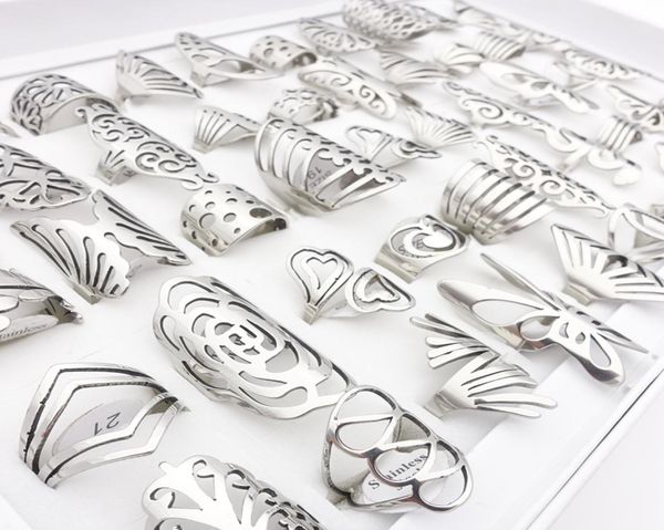 whole 50pcs mens womens band rngs mix styles silver color stainless steel fashion jewelry beautiful party gifts carved pattern2952586
whole 50pcs mens womens band rngs mix styles silver color stainless steel fashion jewelry beautiful party gifts carved pattern2952586