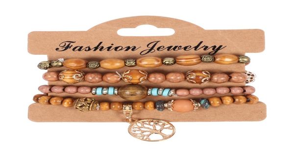 4pcsset bohemian wooden beaded chains bracelets for women tree of life metal rose flower charm wood beads bangle fashion boho jew3967923, Golden;silver
4pcsset bohemian wooden beaded chains bracelets for women tree of life metal rose flower charm wood beads bangle fashion boho jew3967923, Golden;silver