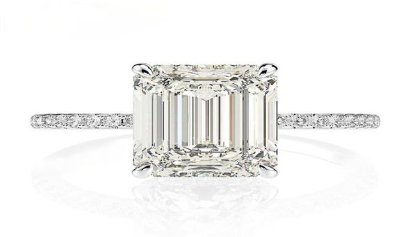 925 sterling silver emerald cut created moissanite diamond wedding rings for women luxury proposal engagement ring5939830, Slivery;golden
925 sterling silver emerald cut created moissanite diamond wedding rings for women luxury proposal engagement ring5939830, Slivery;golden
