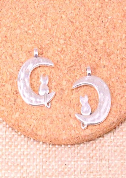 75pcs charms moon cat 2218mm antique making pendant fitvintage tibetan silverdiy handmade jewelry9772679, Bronze;silver
75pcs charms moon cat 2218mm antique making pendant fitvintage tibetan silverdiy handmade jewelry9772679, Bronze;silver