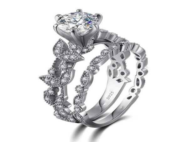 handmade flower style ring set 5a zircon cz 925 sterling silver engagement wedding band ring for women fashion jewelry gift1794888, Slivery;golden
handmade flower style ring set 5a zircon cz 925 sterling silver engagement wedding band ring for women fashion jewelry gift1794888, Slivery;golden