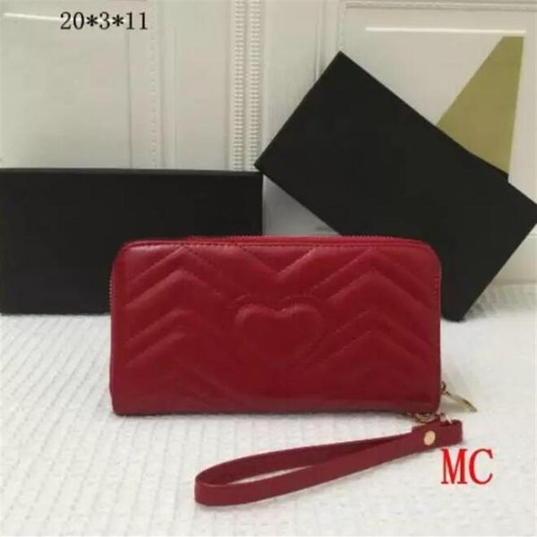 marmont latest long portable wallet for women designer purse zipper money bag ladies card holder pocket coin hold324d, Red;black
marmont latest long portable wallet for women designer purse zipper money bag ladies card holder pocket coin hold324d, Red;black