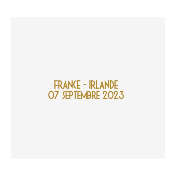 souvenirs collectable match details 2023 france match details france vs ireland heat transfer iron on soccer patch badge
souvenirs collectable match details 2023 france match details france vs ireland heat transfer iron on soccer patch badge